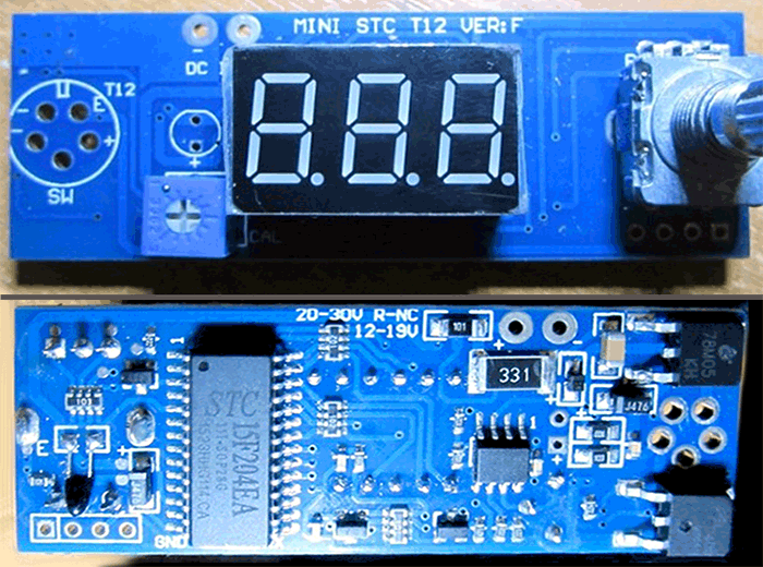 Mini stc t12 схема