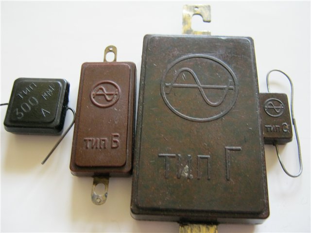 Первые советские слюдяные конденсаторы