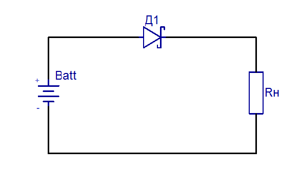 Простейшая защита от переполюсовки
