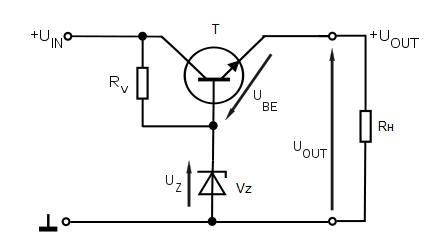 Простой стабилизатор напряжения с изменяемыми параметрами на полевом транзисторе